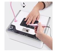 Aspiratore Unghie Lampada UV a LED for Unghie, aspirapolvere for Manicure, Trapano for Unghie 4 in 1, Lampada for Manicure, aspiratore for Polvere for Unghie, Macchina for Manicure Forte aspirazione