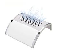 Aspiratore unghie professionale, Aspirapolvere for unghie da 120 W Collettore di polveri for unghie ad alta potenza con un con 2 le Macchina for manicure Attrezzatura for salone di arte del chiodo per