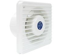 Lux griglia aspiratore elettrico a muro art.lux102 15w in in termoplastico