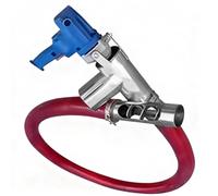 Aspiratrice portatile per cereali - Trasportatore a coclea da 2,5 m, pompa per grano efficiente per cemento, fertilizzanti, ghiaia, manipolazione di piccole particelle, design versatile e compatto