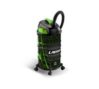 Aspiratutto solidi e liquidi professionale 1200 watt con fusto in acciaio e motore silenzioso Rudy 30S Lavor