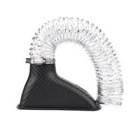 Aspirazione Aria Dell'aria Universale Per Paraurti Anteriore Auto Ammissione Aria Turbo Aspirazione Aria ABS Kit Ingresso Turbina Tubo Imbuto Aria Fibra Carbonio