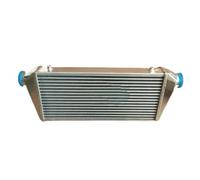 Aspirazione Aria Intercooler Turbo In Alluminio Universale Con Montaggio Anteriore Da 710x220x52 Mm Tubo Ingresso/uscita Da 2,25" E Aletta Da 57 Mm Condotto Aspirazione
