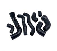 aspirazione aria Kit Per Fiat Per Uno Per Turbo Ie 1.3 MK1 1983-1989 Intercooler+Radiatore+Connettore Ricambio Presa D'aria Tubo In Silicone Tubo Aspirazione Aria(Nero)