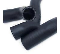 aspirazione aria Kit Per Fiat Per Uno Per Turbo Ie 1.3 MK1 1983-1989 Intercooler+Radiatore+Connettore Ricambio Presa D'aria Tubo In Silicone Tubo Aspirazione Aria(Matt Schwarz)