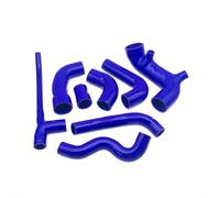aspirazione aria Tubo Flessibile In Silicone Aspirazione Aria Per Fiat Per Uno Turbo 1.4 MK2 1989-2005 Turbo Al Connettore Tubo Di Aspirazione AirBox Tubo Aspirazione Aria(Total Kit Blue)