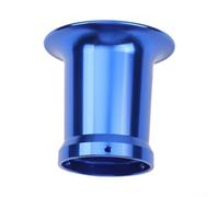 Aspirazione leggera in lega per tromba per carburatore da 24 mm (blu) | CNC di precisione, diametro interno 21 mm, adatto per carburatori PWK, aumenta il flusso d'aria, finitura nera