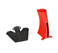 Aspirazione migliorata adatta per sega a testa Einhell - Flosse- adatto per Einhell TC-SM 2131 accessori (Einh. Flexiflosse)