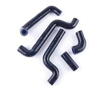 Aspirazione Tubo Dell'aria Per RS125 RS 125 2005 2006 2007 2008 2009 2010 2011 2012 Motercycle Silicone Del Liquido Raffreddamento Radiatore Kit Tubo Tubo Tubo Flessibile(Nero)