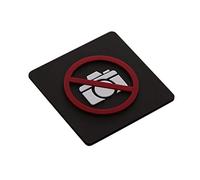 Aspire - Cartello in acrilico con WiFi per la videosorveglianza No Pets No Photo No Trespassing No Smoking, per hotel, ristorante, ufficio, negozi, Nessuna foto, Misura unica