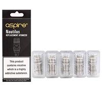 Aspire Nautilus Bobine 0.7 ohm 5 Pz per Nautilus 2 Nautilus Mini AIO Zelos 2 - No Nicotina