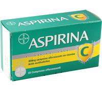 aspirina 400 mg compresse effervescenti con vitamina c acido acetilsalicilico + acido ascorbico