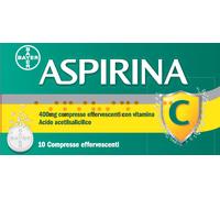BAYER SpA ASPIRINA C 10 COMPRESSE EFFERVESCENTI 400+240mg