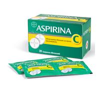 Aspirina C 400 mg 20 Compresse Effervescenti 20 pz Compresse effervesc
