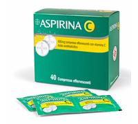 Aspirina C 400 mg + 240 mg Acido Acetilsalicilico 40 Compresse Effervescenti