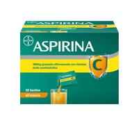 Aspirina C 400 mg Granulato Effervescente 10 Bustine Gusto Arancia