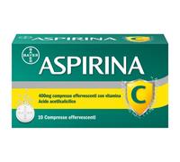 BAYER SpA ASPIRINA C 10 COMPRESSE EFFERVESCENTI 400+240mg