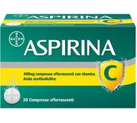 aspirina c per Raffreddore Febbre e Influenza 20 Compresse Effervescenti