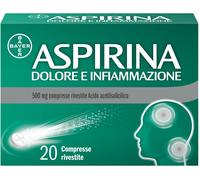 aspirina dolore e infiammazione Antidolorifico 20 Compresse
