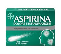 Aspirina Dolore E Infiammazione, Antidolorifico E Antinfiammatorio, 20 Compresse