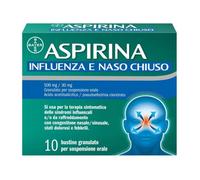 Aspirina Influenza e Naso Chiuso, 10 Buste