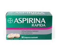 BAYER SpA ASPIRINA RAPIDA 10 COMPRESSE MASTICABILI 500MG