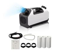 Aspligo Condizionatore d'aria portatile, DC 24 V, condizionatore d'aria 2899BTU 700 W AC, unità di raffreddamento per tenda da campeggio all'aperto, furgoni, camper, camper