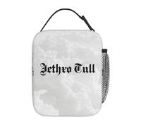 AsqLdQM Jethro Musics Tull - Borsa termica portatile per il pranzo, unisex, a prova di perdite, colore: nero
