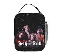 AsqLdQM Jethro Musics Tull - Borsa termica portatile per il pranzo, unisex, a prova di perdite, colore: nero