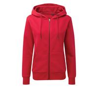 Asquith & Fox Donna Zip-through Organic Hoodie AQ081 - Abbigliamento donna Hoodi