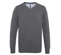 Asquith & Fox Maglione uomo in misto cotone con scollo a V