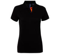 Asquith & Fox - Polo a manica corta due colori - Donna (RW5353)