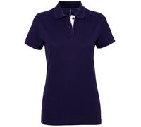 Asquith & Fox - Polo a manica corta due colori - Donna (RW5353)