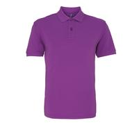 Asquith & Fox Polo AQ010 uomo - Classic Fit Smart/Work/Casual Cotton top |S (A)