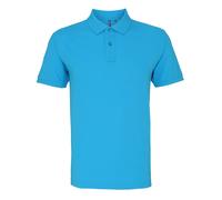 Asquith & Fox Polo AQ010 uomo - Classic Fit Smart/Work/Casual Cotton top |S (A)
