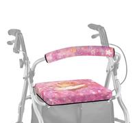ASQVTIFE Cute Capybara Retro Walker Covers per Sedile e Schienale Animal Rollator Walker Coprisedili per Anziani Walker Accessori per Deambulatore Pieghevole con Accessori per Sedili Decor