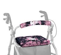 ASQVTIFE Set di coprisedili per deambulatori e deambulatori Axolotl, per anziani e deambulatori, con accessori per sedili