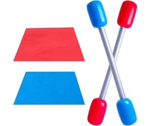 ASQzhuLIWing Bastone da duello gonfiabile da prato, gioco da gladiatore gonfiabile, adatto per feste, giochi genitori-figli, spiaggia, giardino all'aperto