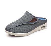 ASRJ Scarpe diabetiche da Uomo di Ampia Larghezza, Scarpe da Ginnastica per Piedi gonfi in Memory Foam Scarpe da casa per Interni per artrite ed Edema