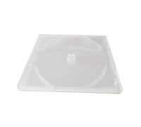 AsrMyjcx 10 Custodie per CD Trasparenti Custodia per CD Trasparente Standard Custodie per Dvd Portatili Custodia Sostitutiva per CD Singolo per Ufficio Domesti