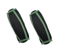 AsrMyjcx 2 Pezzi Pesi a Mano da Corsa Sacchetti di Sabbia da Allenamento con Maniglia per Una Presa Comoda in Neoprene Perfetti per Jogging Fitness, Verde, 2 libbre