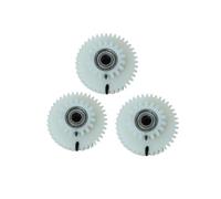 AsrMyjcx 3 Pezzi Ingranaggio in Plastica Bianca con Cuscinetto Metallico Leggero Conen Del Cambio Compatto