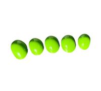 AsrMyjcx 5 Pezzi Copripunta Pattinaggio Guanti Allenamento Protezione Semplice Supplenti Materiale PP Adatti per Figure Skating Speed Training Regalo Famiglia, Verde