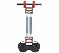 AsrMyjcx Abdominal Exerciser Macchina Allenamento Casa Estensore Petto Supporto Addominali Pinza Rinforzo Mano Molle Resistenti Regolabili Pedali Antiscivolo , Tenditore 6-In-1