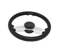 AsrMyjcx Boat Steering Wheel Antiscivolo Professionale Ergonomico Direzione Resistente in Lega di Alluminio Adatto a Yacht Barche Pesca Viaggio Nautico, 35 Cm