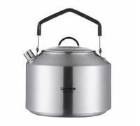 AsrMyjcx Bollitore da Picnic Acciaio Inossidabile Manico Design Efficiente Bocca Larga Adatto per Campeggio Picnic Uso Domestico Escursioni, 1500ML, Senz Borsa