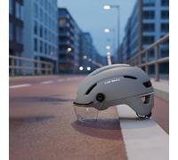 AsrMyjcx Casco da con Schiuma E Calotta PC per Assorbimento Impatti Certificato Adatto Pendolarismo Commissioni Viaggi Del Fine Settimana, Nero Opaco, M 55-59cm