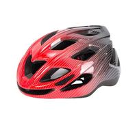 AsrMyjcx Casco per Bambini Realizzato con Materiale Leggero E Resistente agli Urti, Imbottitura Interna Ad Asciugatura Rapida E Cinturino Regolabile per L', Rosso Nero