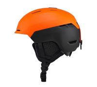AsrMyjcx Casco Sport Invernale Casco Casco Snowboard Casco Neve con Assorbimento Degli Urti E Fodera Calda Paraorecchie Incorporati E Rotella di Regolazione, Arancione+Nero, L