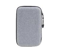 AsrMyjcx Custodia Auricolari Multifunzione Organizer Accessori Elettronici Custodia Impermeabile con Struttura Antiurto E Trame Interne Adatta per Studenti, 20-10-4-5cm, Quadrato